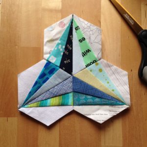 “Infinite Triangles” Mini Quilt